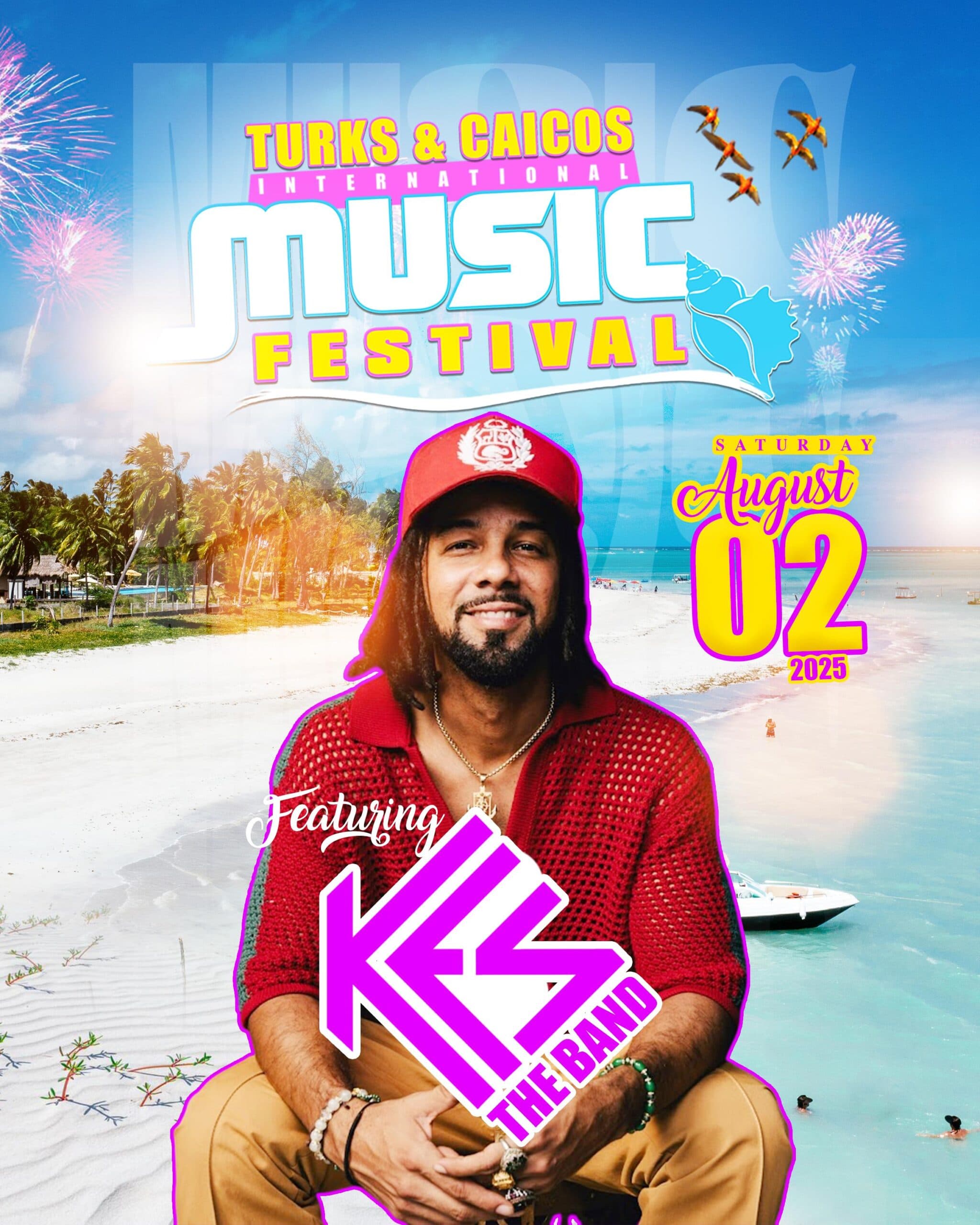 Turks and Caicos International Music Festival returns in 2025 with Kes as headliner