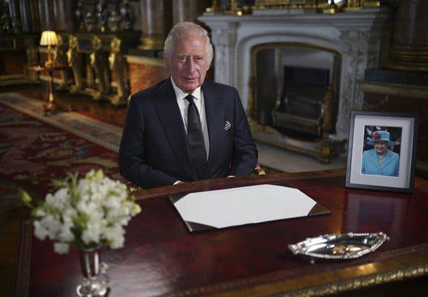 King Charles III vows to continue his mother’s `lifelong service’