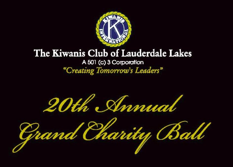 Kiwanis Club of Lauderdale Lakes hosts 20th Grand Charity Ball