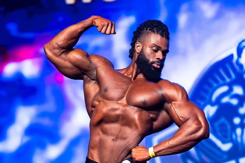 Lamar Coward comes within reach of gold at IFBB Pro World Championships