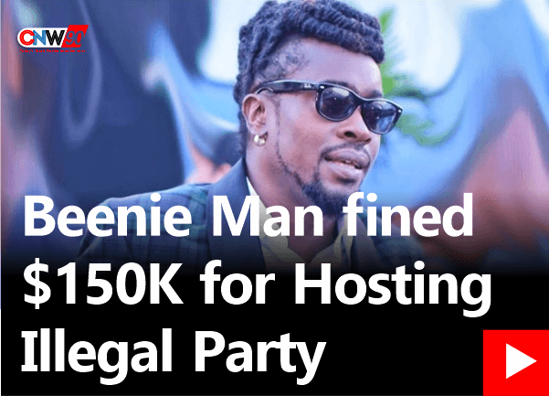 CNW90: Beenie Man Fined $150K for Hosting Illegal Party