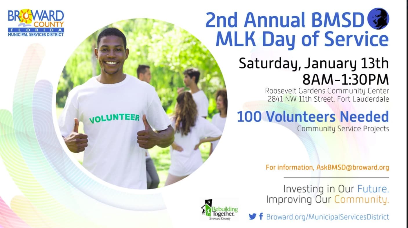 Volunteer Opportunity: 2nd Annual BMSD MLK Day of Service