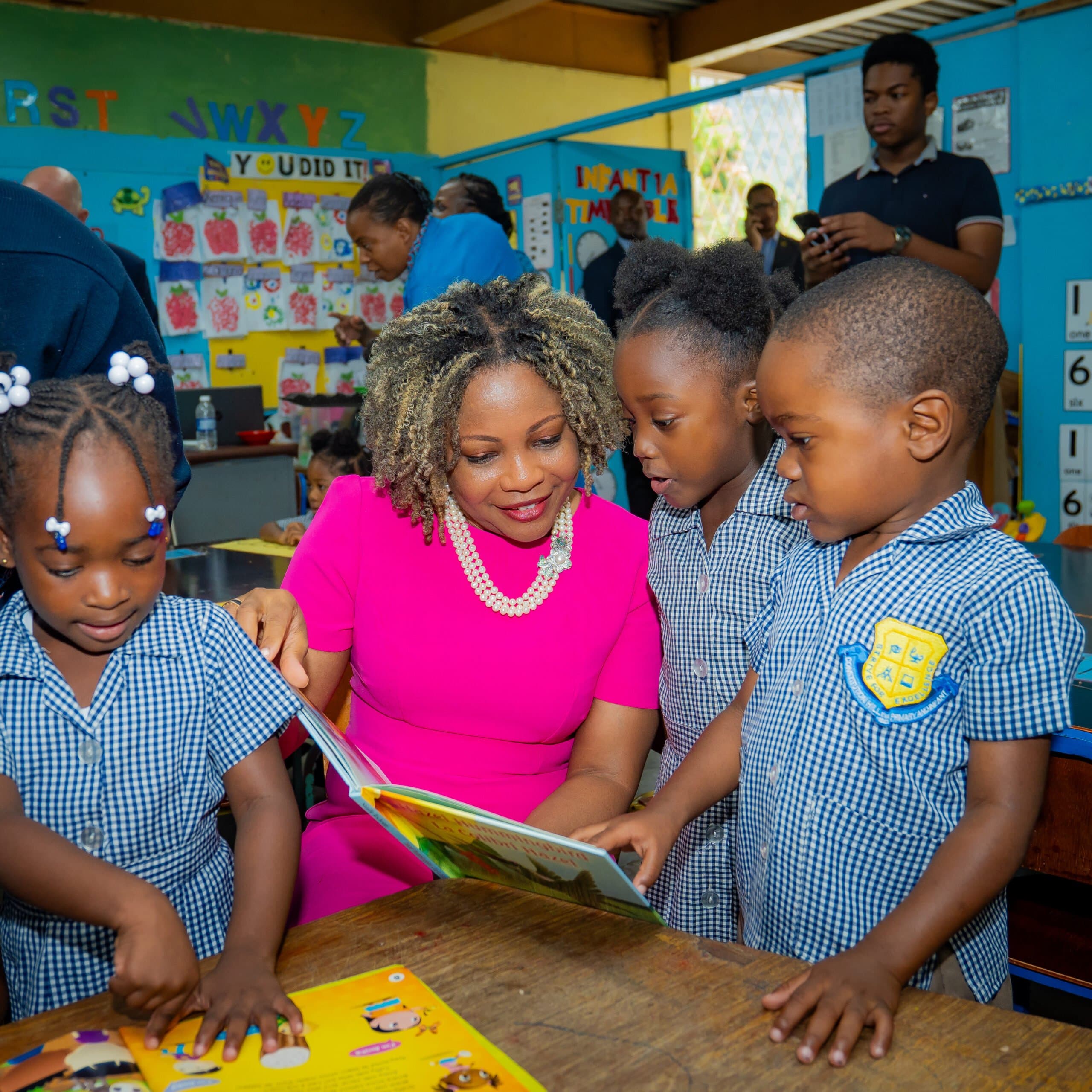 Gov't pledges 'no child left behind' as nation celebrates Read Across Jamaica Day