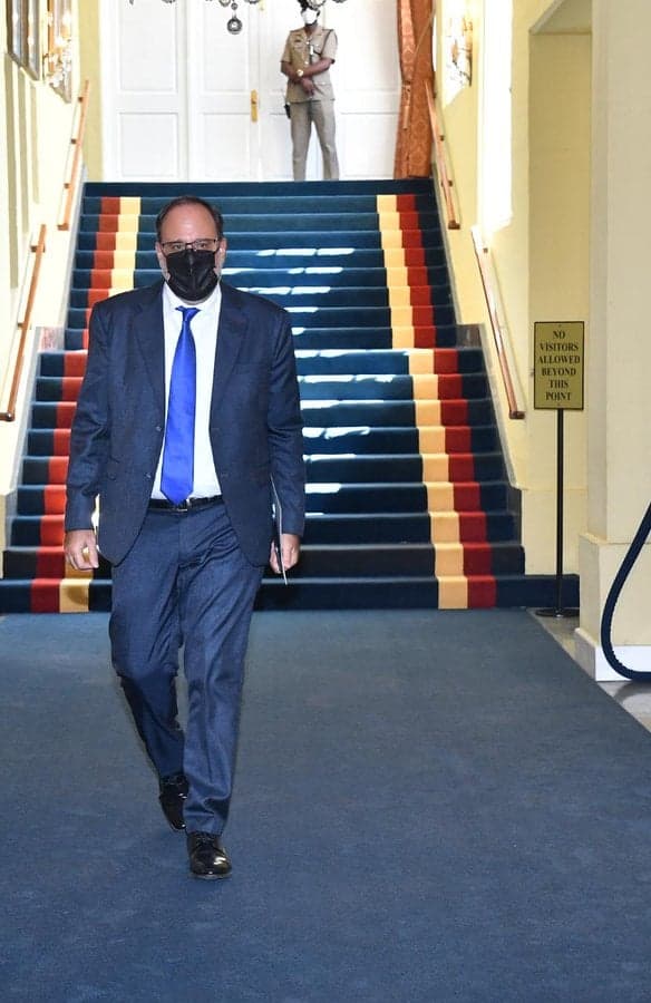 Mark Golding Sworn in As Opposition Leader