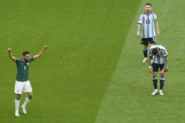 Loss for Lionel Messi and Argentina among biggest World Cup upsets
