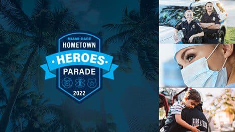 Miami-Dade County hosts first-ever Hometown Heroes Parade on October 30