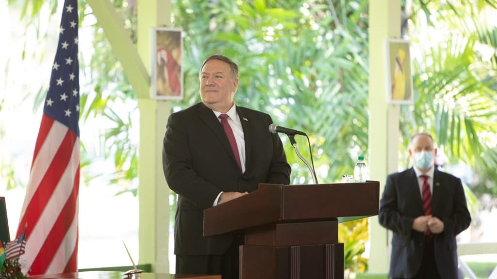 US Secretary of State and President Ali Discuss Democracy in Venezuela