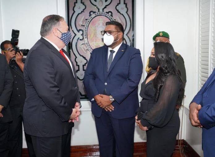 US Secretary of State Arrives in Guyana on Official Visit