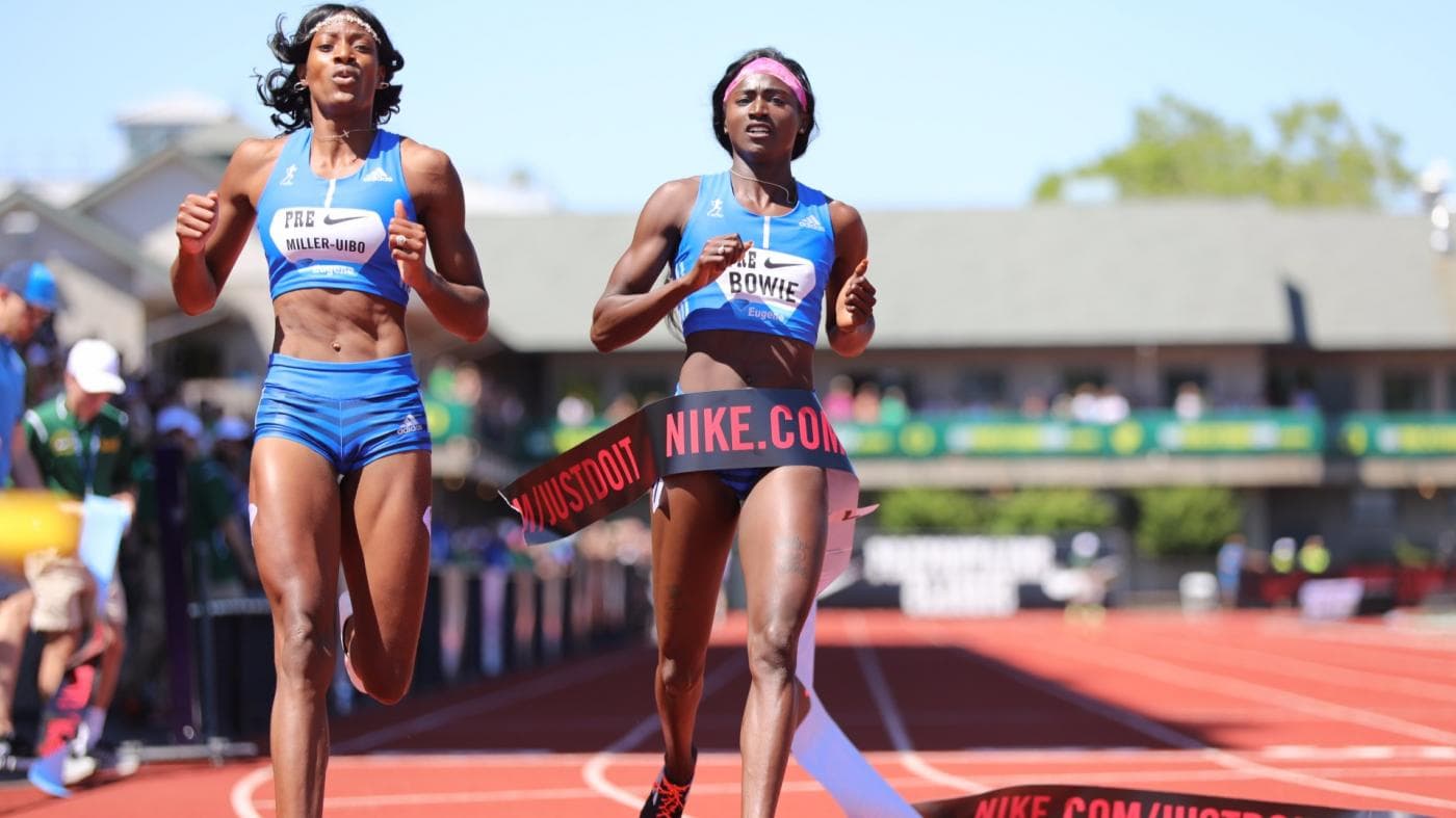 Miller-Uibo sets new national record