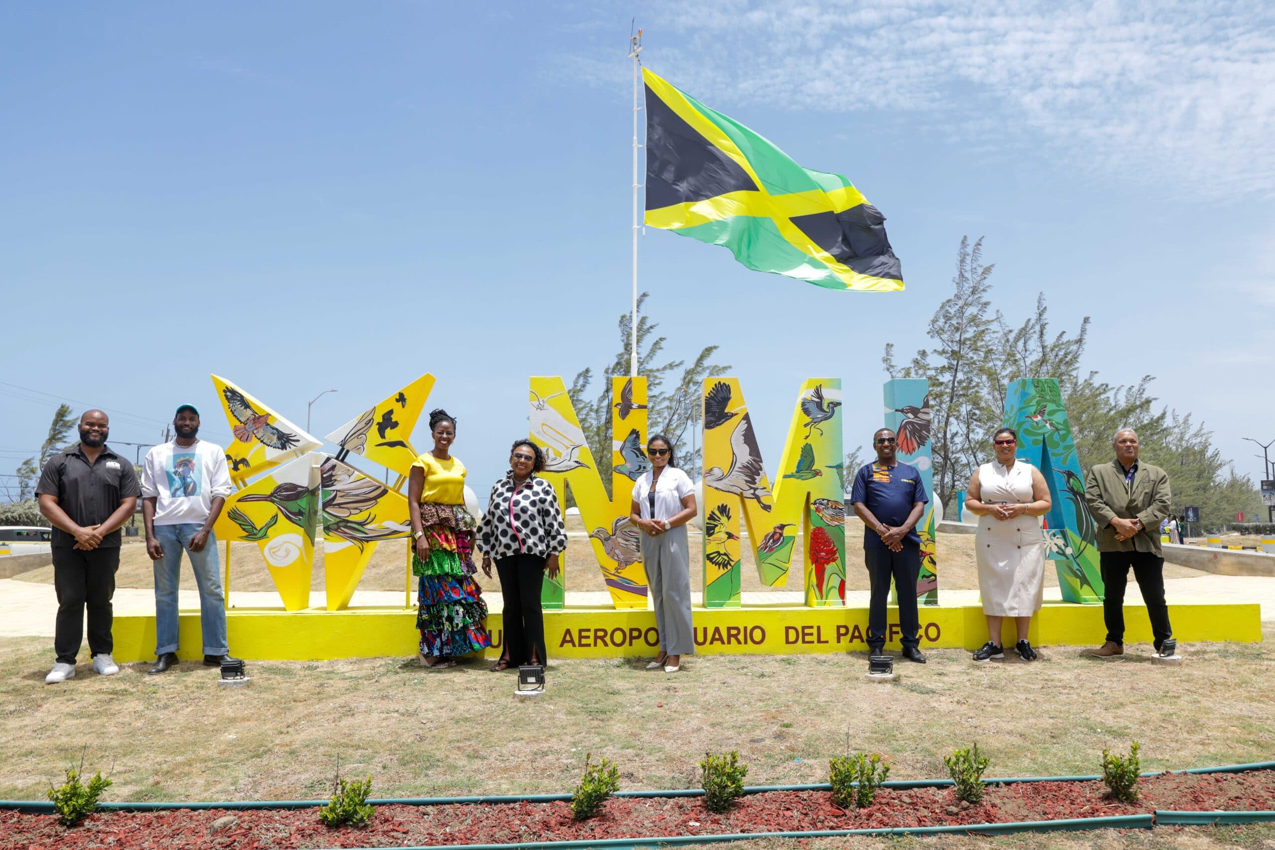 NMIA Flag Roundabout unveiled as cultural gateway to Kingston