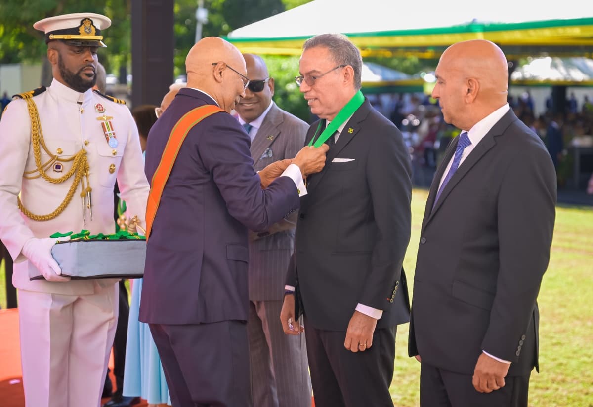 Daryl Vaz receives Order of Jamaica as he winds down 40-year political career