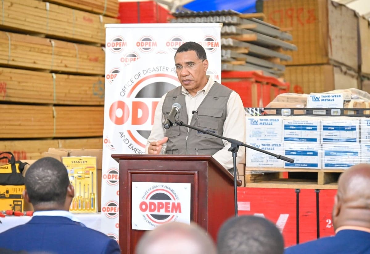 Holness says Hurricane Melissa offers chance to rebuild Jamaica 'better and stronger'