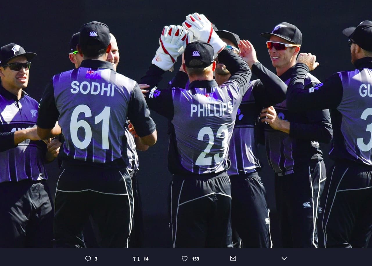 Windies defeated in New Zealand ODI