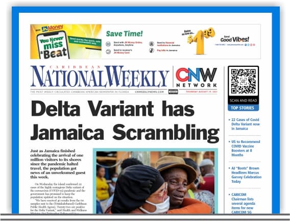 Caribbean National Weekly August 19, 2021
