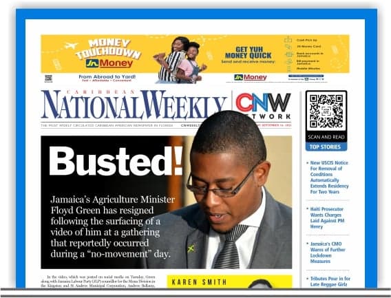 Caribbean National Weekly September 9, 2021