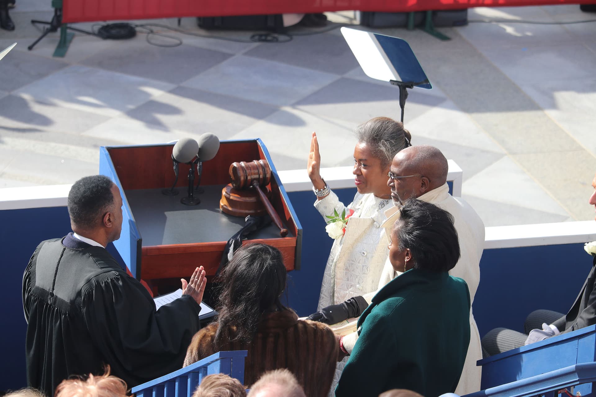 Jamaica-born Winsome Sears Sworn In As Virgina’s First Female Lt. Governor