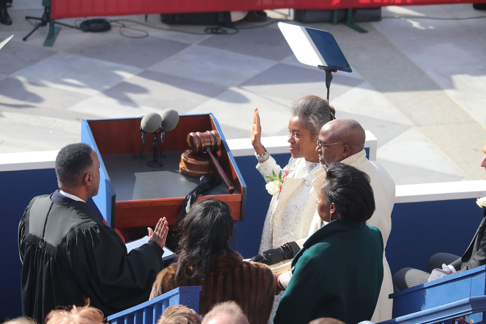 Jamaica-born Winsome Sears Sworn In As Virgina’s First Female Lt. Governor