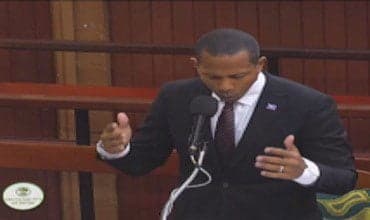 Belize Opposition Leader describes national budget as one of “wastage and mis-prioritization"