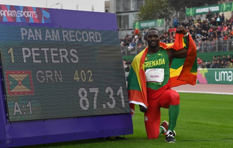 Grenadian Anderson Peters and Barbadian Shane Brathwaite Win Gold in Javelin and Sprint Hurdles