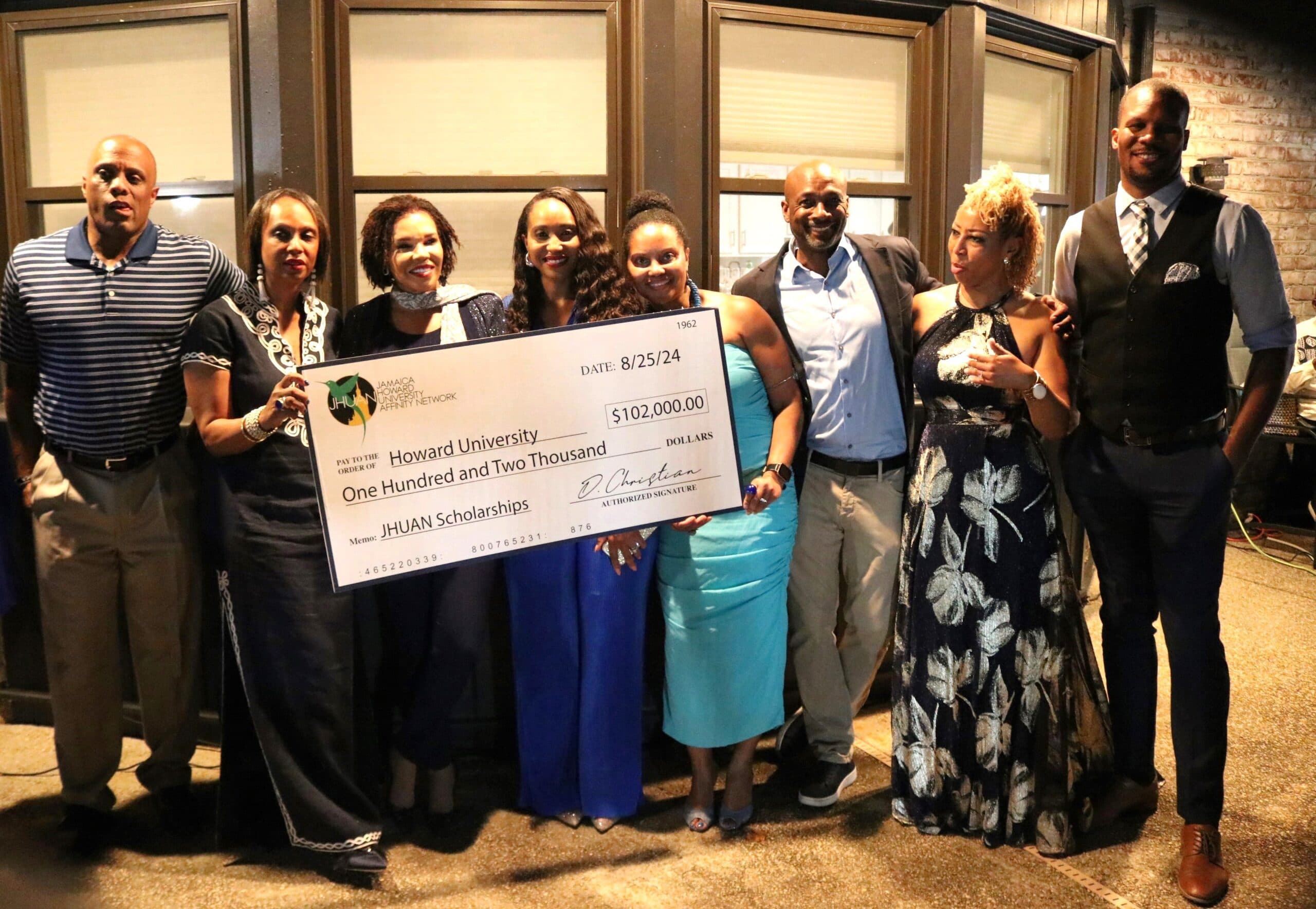 Jamaican students at Howard University receive $102,000 in scholarships from JHUAN