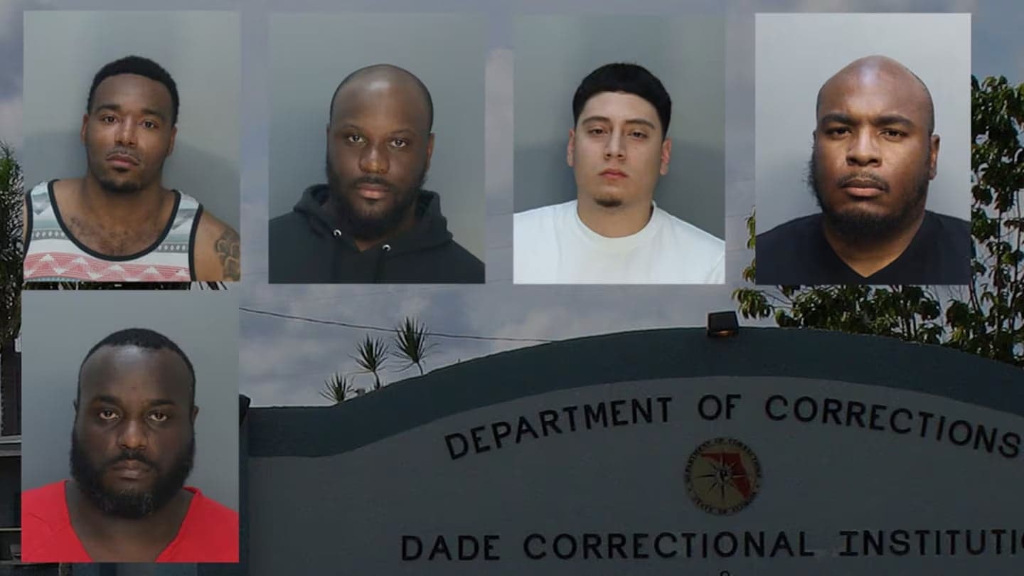 7 Florida Corrections officers accused of covering up inmate beating in Miami-Dade