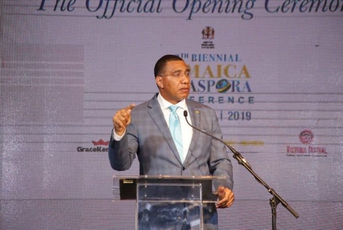 Diaspora encouraged by Holness’ assurances on Jamaica’s national security investment