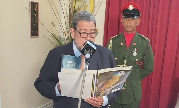 Ralph Gonsalves Sworn into Office for a Fifth Consecutive Term