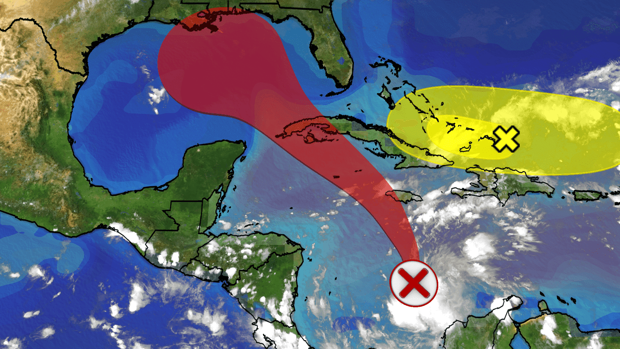 Cayman Islands under Hurricane Watch; Jamaica receives Tropical Storm Warning
