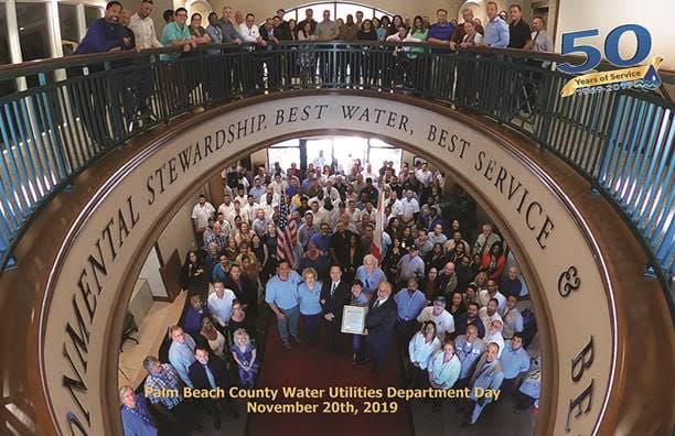 Palm Beach County Water Utilities Celebrates 50 Years of Service