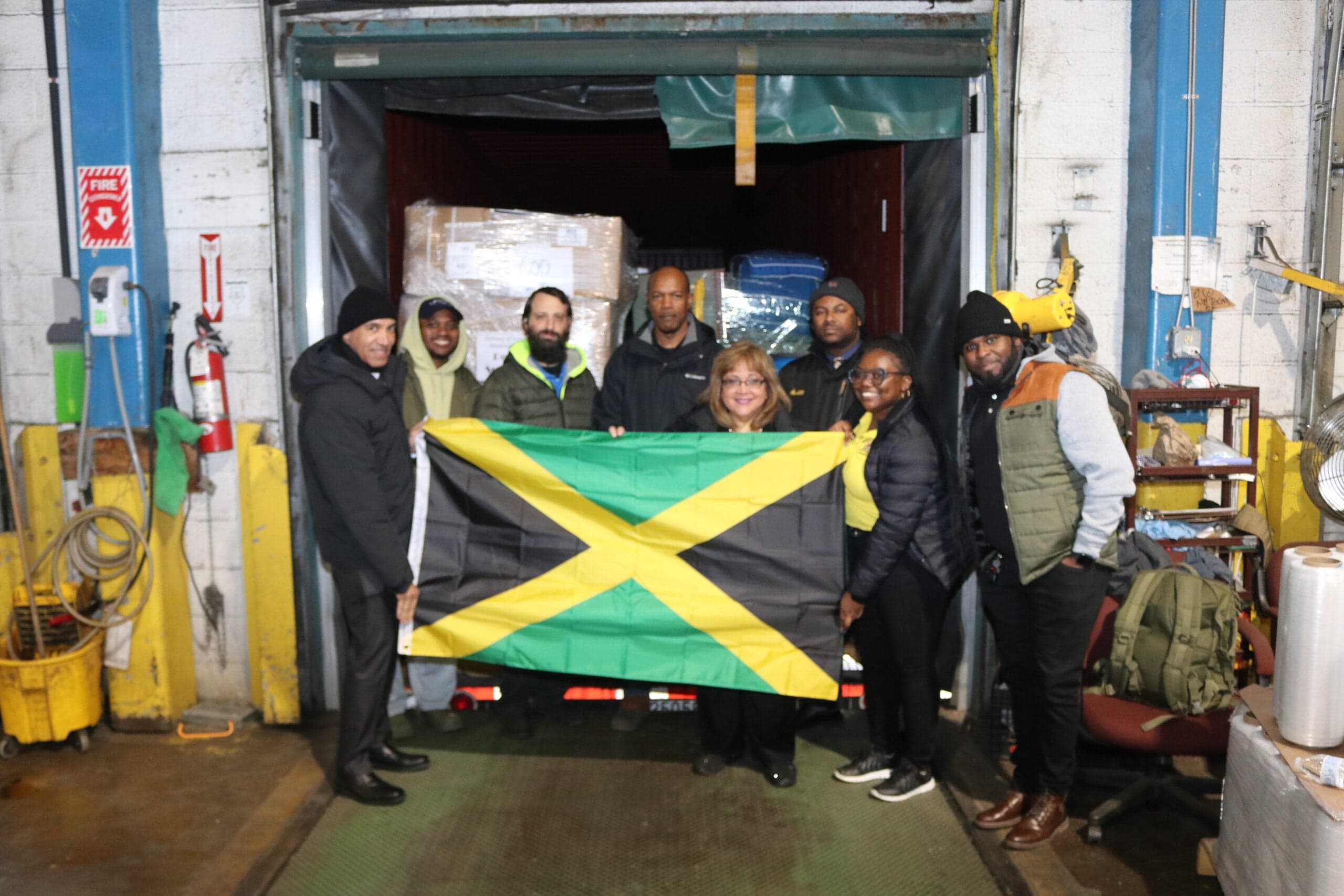 Jamaican diaspora ships US$170,000 in Hurricane Melissa relief supplies to Jamaica