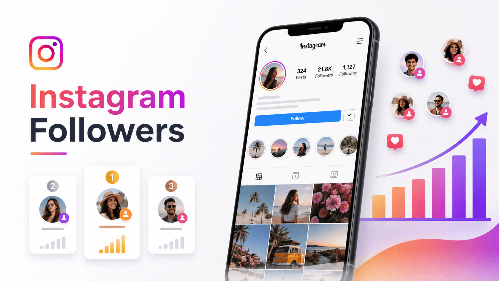 Top 3 Websites to Buy Real Instagram Followers Compared