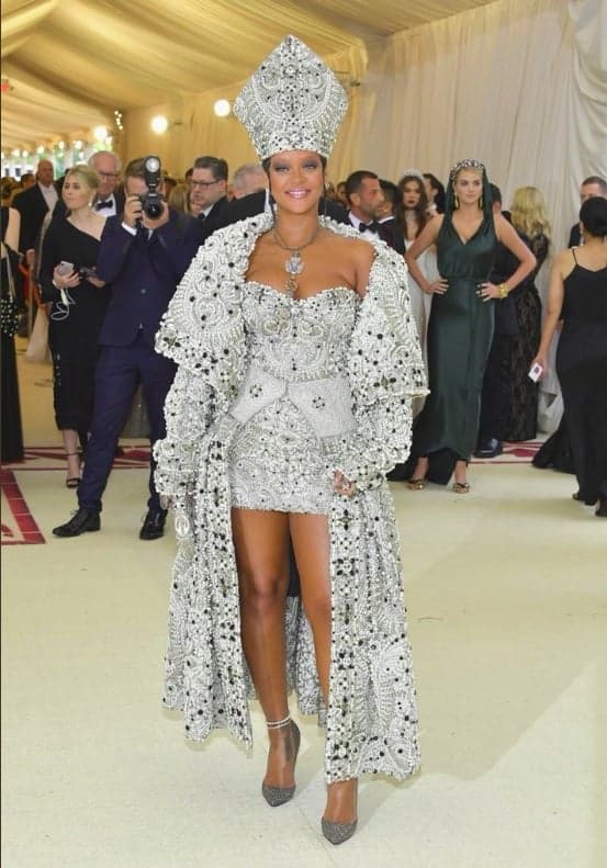 Pope Rihanna reigns supreme at the Met Gala