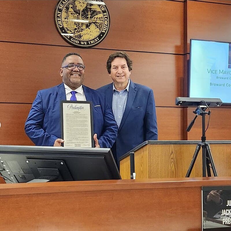 Woody Clermont becomes first Haitian American male judge elected to 17th Judicial Circuit