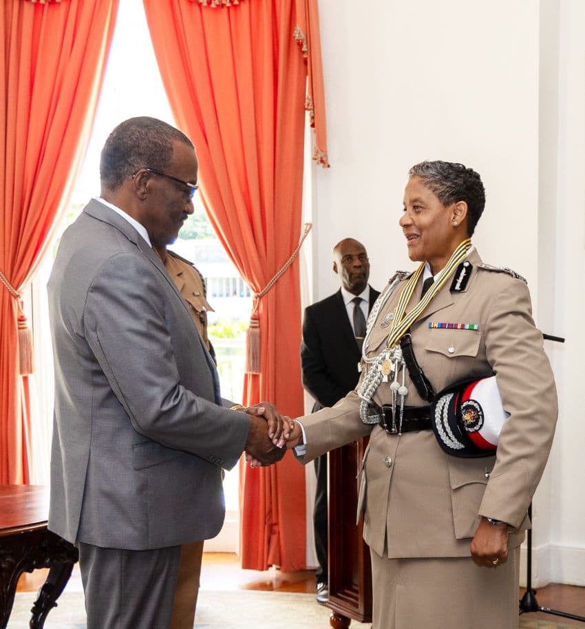 Barbados police commissioner Sonia Boyce receives Order of the Republic