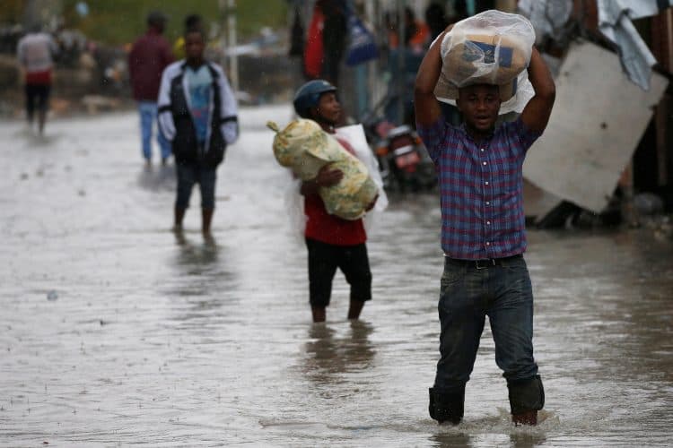 Torrential Rain Floods Haiti