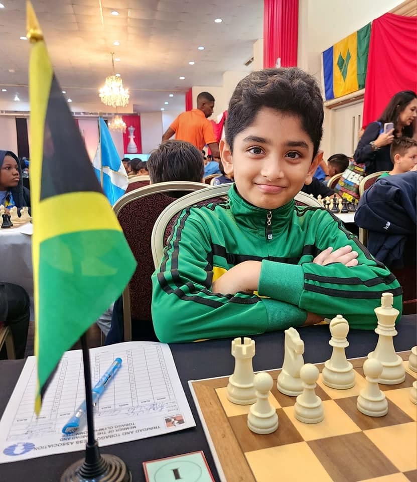 Shergil makes history with Jamaica’s first FIDE Schools Championship medal