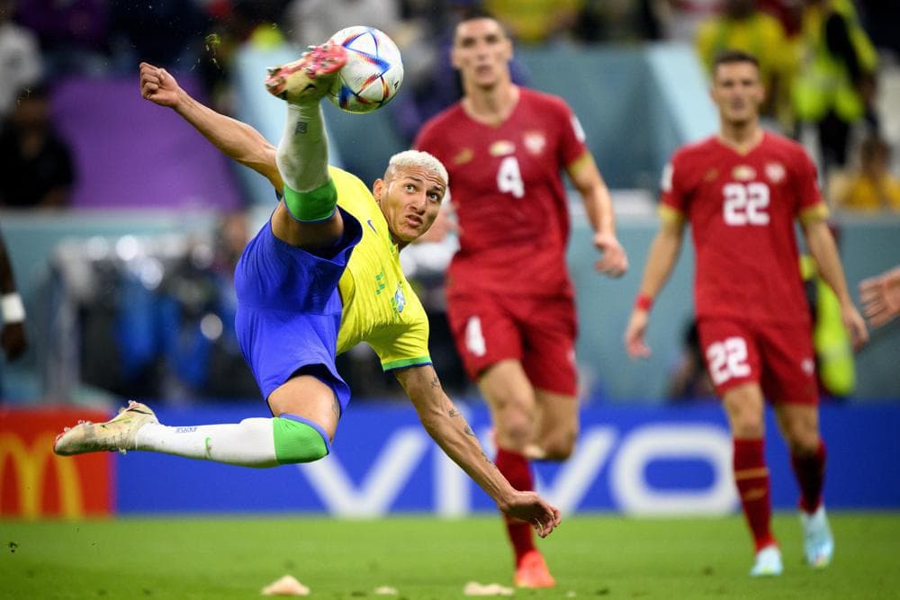 Without Neymar, Brazil takes on Switzerland at World Cup