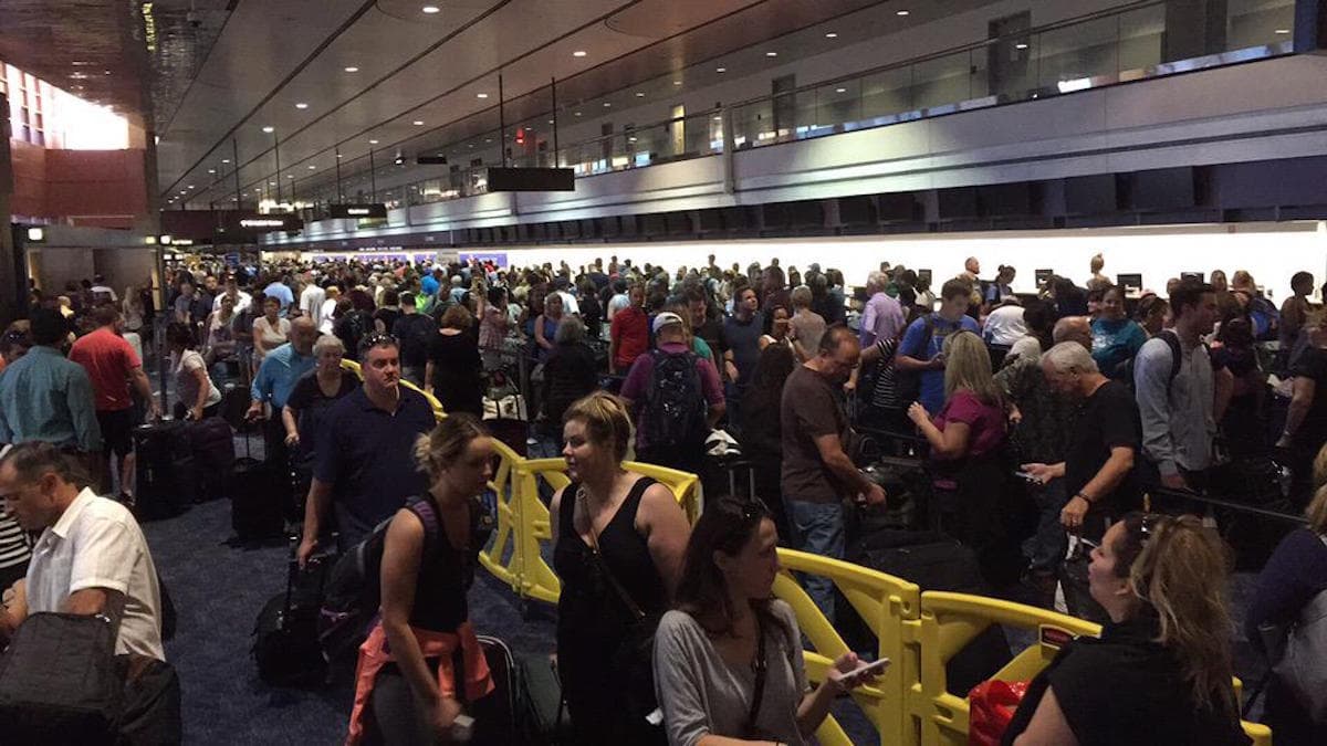 Computer system outage cause long delays at South Florida airports/nationally