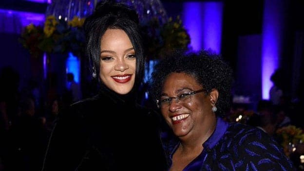 Barbados Prime Minister Mia Mottley congratulates Rihanna on the birth of her first child