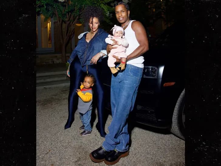 Rihanna and A$AP Rocky unveil their growing family in new photoshoot