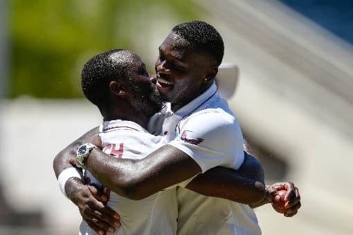 Record-breaker Seales, veteran Roach hand Windies tantalising victory