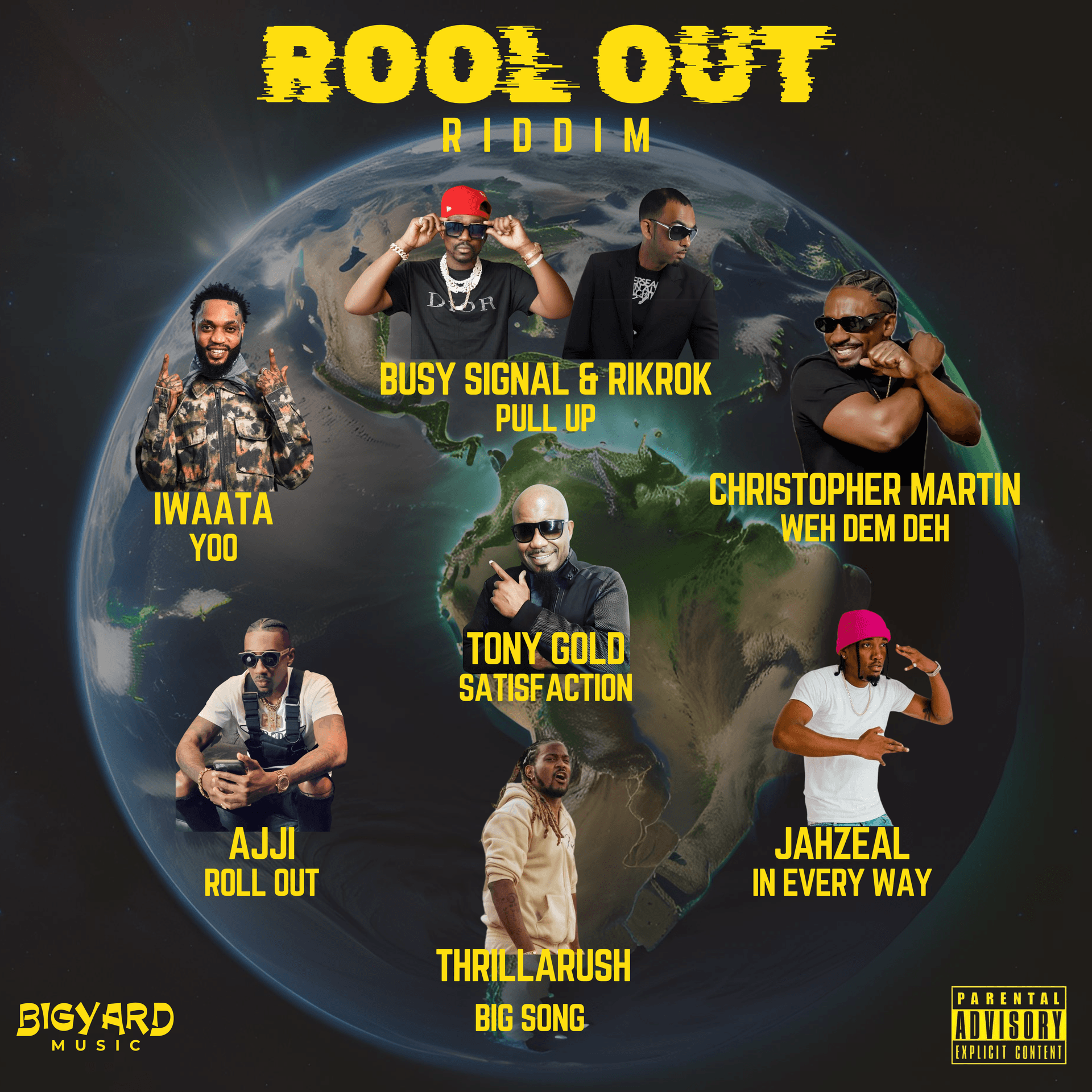 Big Yard Music to release new dancehall album ‘Rool Out’ on October 11