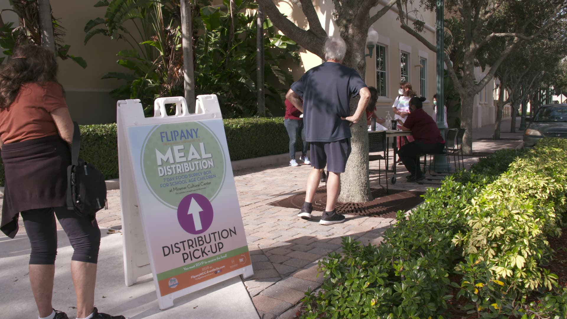 Miramar Cultural Center Partners with FLIPANY to Feed 100 Families Weekly