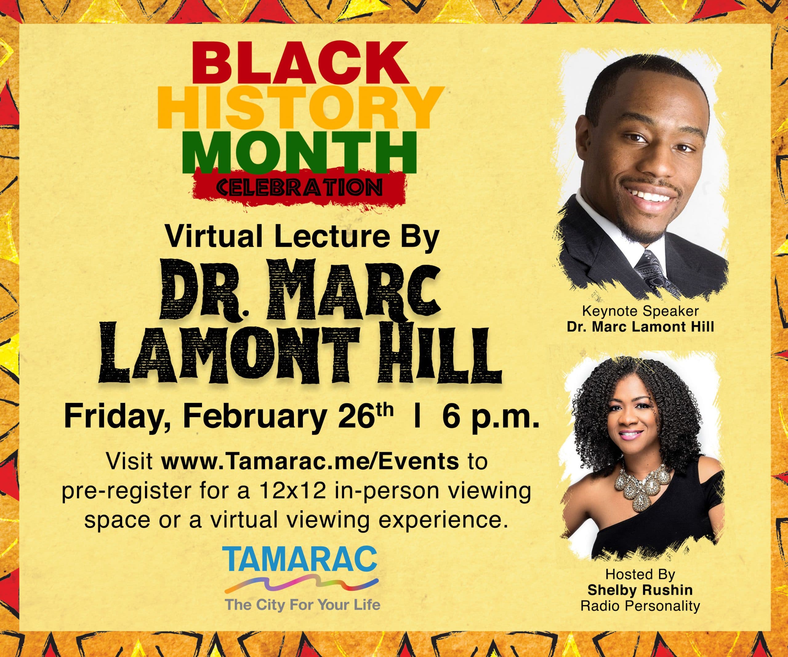 Dr. Marc Lamont Hill to Deliver Keynote Address At Tamarac's Black History Month Virtual Lecture