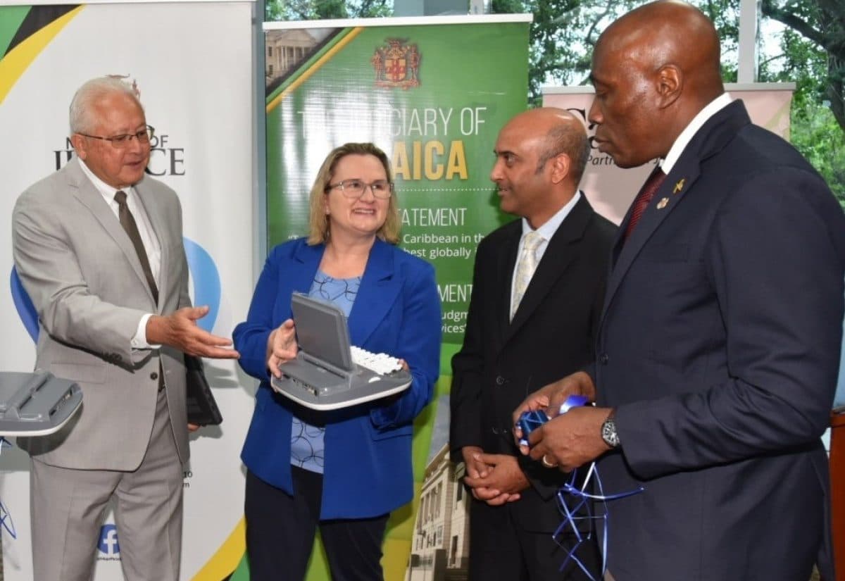 Strengthening court reporting: A $30 million donation enhances Jamaica’s justice system