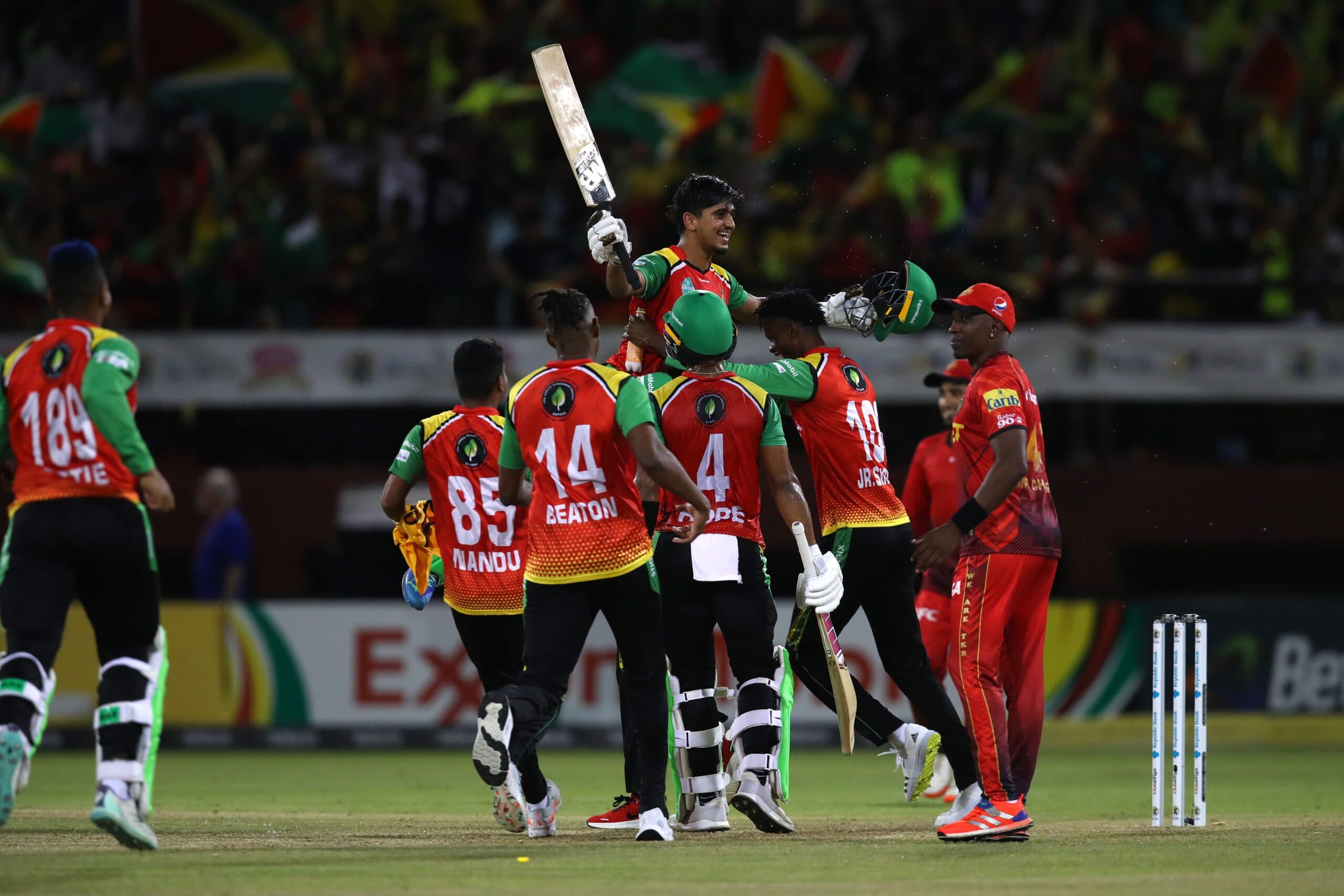 Guyana Amazon Warriors demolish Royals to secure playoff advantage