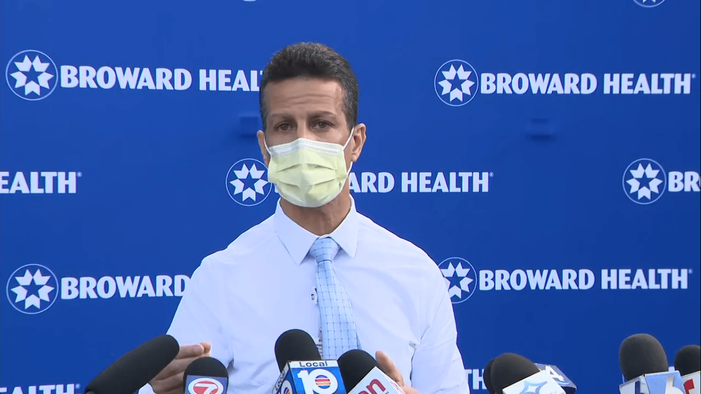 Broward Health Stops COVID-19 Vaccine Appointments After Receiving Over 100k Calls