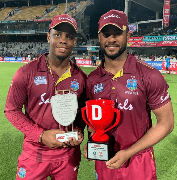 Hetmyer, Hope Centuries Fire West Indies to Series Lead