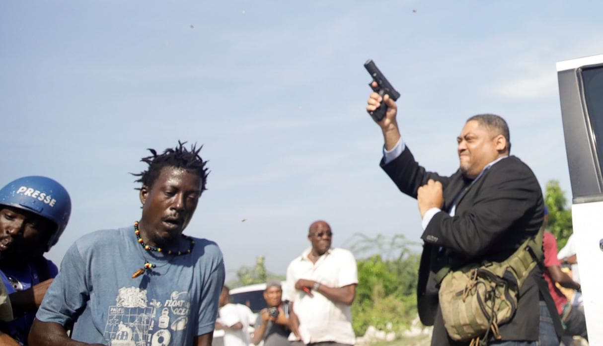 Haitian Senator Opens Fire at Local Protesters Outside of Parliament