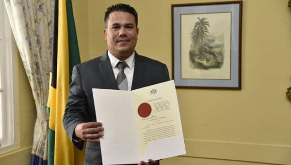 Jamaican Senator Matthew Samuda Sworn In As Cabinet Minister